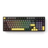  Bàn Phím Cơ Không Dây AKKO 3098B Plus Black & Gold Fairy Silent Switch 