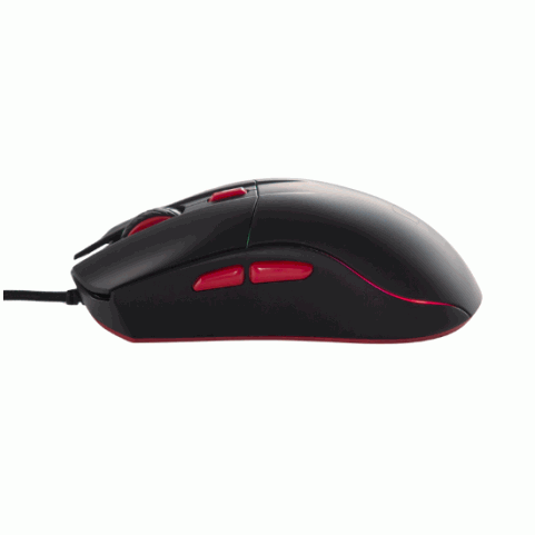  Chuột gaming Fuhlen G60S Pro | Cảm biến PixArt 3519, Switch Huano 50M, RGB, Đen Đỏ 