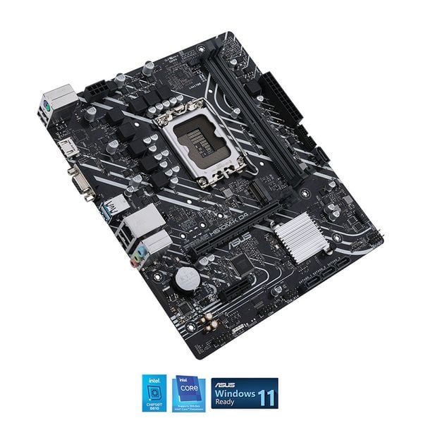  Mainboard ASUS Prime H610M-K DDR4 | LGA 1700, mATX, 2 khe RAM 