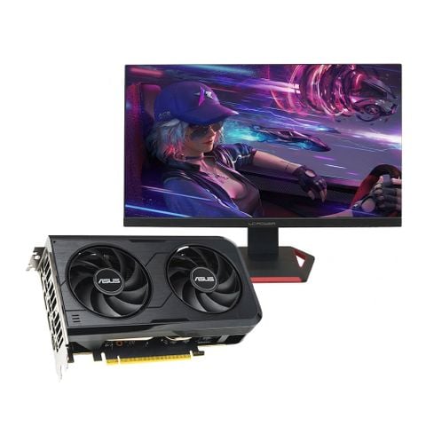 Combo VGA Asus V.5050.8G.AS.DUAL - LCD LC-POWER L.27.LCP.LC-M27R-A