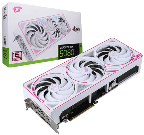 Card màn hình NVIDIA GeForce RTX 5080 Colorful iGame Ultra W OC | 16GB GDDR7, 10752 CUDA, 850W