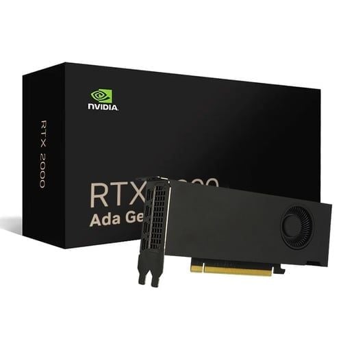  Card màn hình NVIDIA RTX A2000 Ada Generation Qleadtek Quadro RTX 2000 Ada | 16GB GDDR6, 2816 CUDA, 