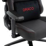  Ghế Gaming E-Dra DRACO | Chân Xoay EGC237 - Đen 
