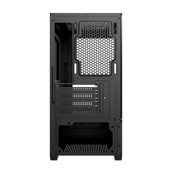  Thùng máy EDRA ECS1303H | M-ATX/ITX, Kính cường lực, Hỗ trợ 5 fan 120mm, Đen 