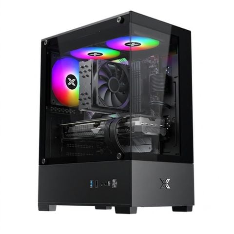 PC Gaming Skyclaw AMD E 6500XT | Ryzen 5 5500, RAM 16GB, SSD 512GB, RX 6500XT