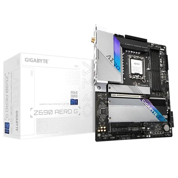  Mainboard Gigabyte Z690 AERO G DDR5 | LGA 1700, ATX, 4 khe RAM 