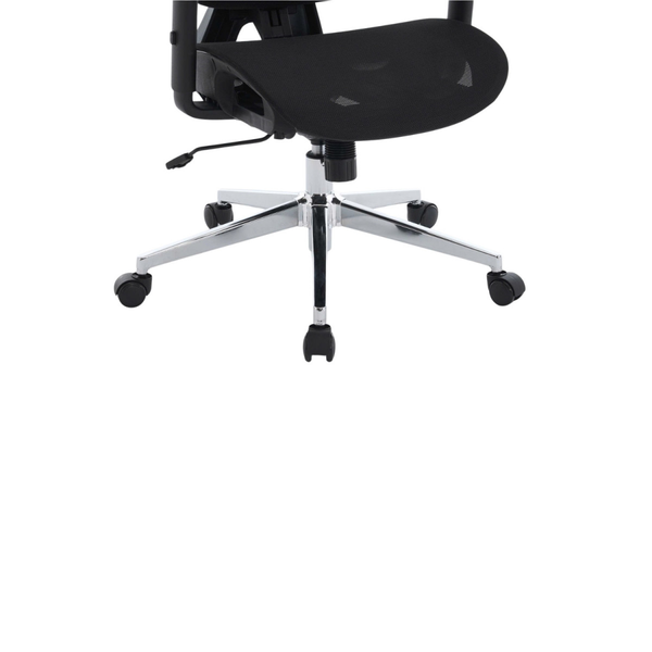  Ghế công thái học E-DRA EEC229 | Full lưới, Chân kim loại, Đen, 15.6kg 