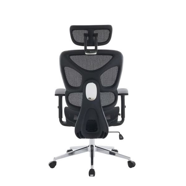  Ghế công thái học E-DRA EEC229 | Full lưới, Chân kim loại, Đen, 15.6kg 