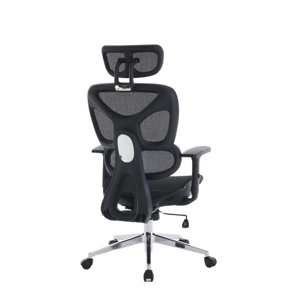  Ghế công thái học E-DRA EEC229 | Full lưới, Chân kim loại, Đen, 15.6kg 