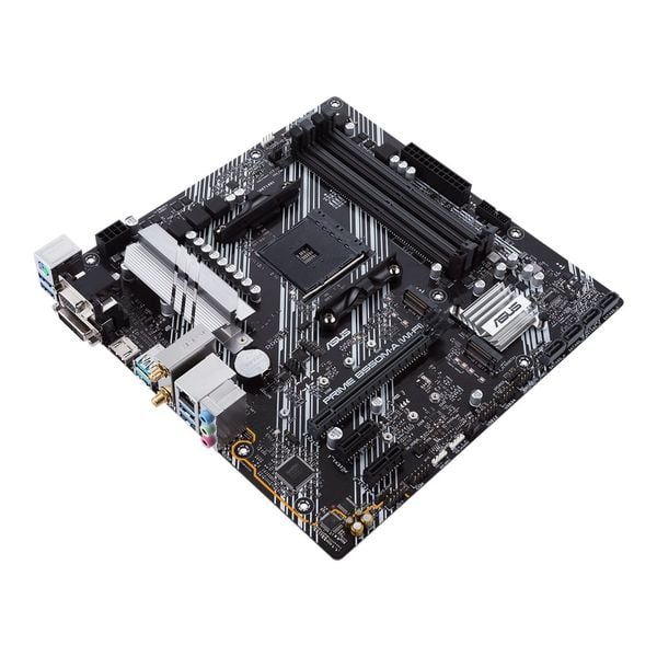  Mainboard ASUS Prime B550M-A Wifi DDR4 | AM4, mATX, 4 khe RAM 