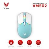  Chuột Gaming Không Dây VSP VM502 | Min - White (MG04-VM50200164) 
