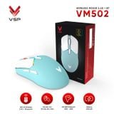  Chuột Gaming Không Dây VSP VM502 | Min - White (MG04-VM50200164) 