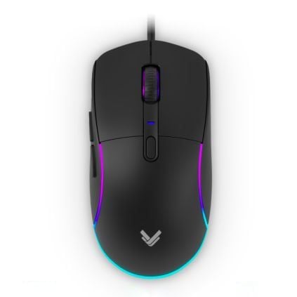  Chuột gaming VSP VM501 | Có dây, 7200 DPI, 115g, RGB, Đen 