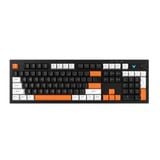  Bàn Phím Giả Cơ Có Dây VSP VK70 | Black-White-Orange (KM04-VK70000164) 