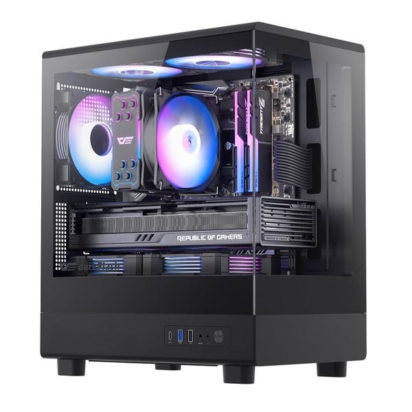  PC Gaming Hunt S Plus | AMD Ryzen 5 7600, B650M WiFi, DDR5 16GB, SSD 512GB, RTX 5050 