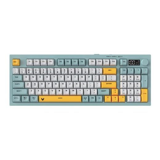 Bàn Phím Giả Cơ Không Dây VSP VK95 Plus | 3 Mode, Min-White-Yellow (KM04-VK95PL0164)