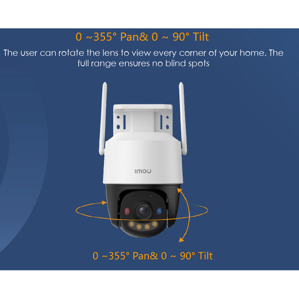  Camera WiFi ngoài trời IMOU Cruiser SC IPC-K7FP-8V0N | 8MP, 4K, Hồng ngoại, PoE, Đàm thoại 