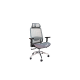  Ghế công thái học UPGEN Lumix 2025 | Đen xám, 120kg, Chân xoay, Lưng lưới 