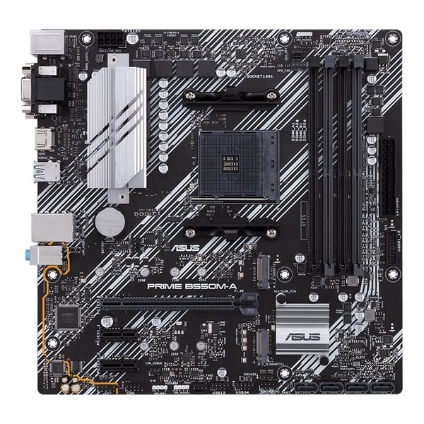  Mainboard ASUS Prime B550M-A DDR4 | AM4, mATX, 4 khe RAM 