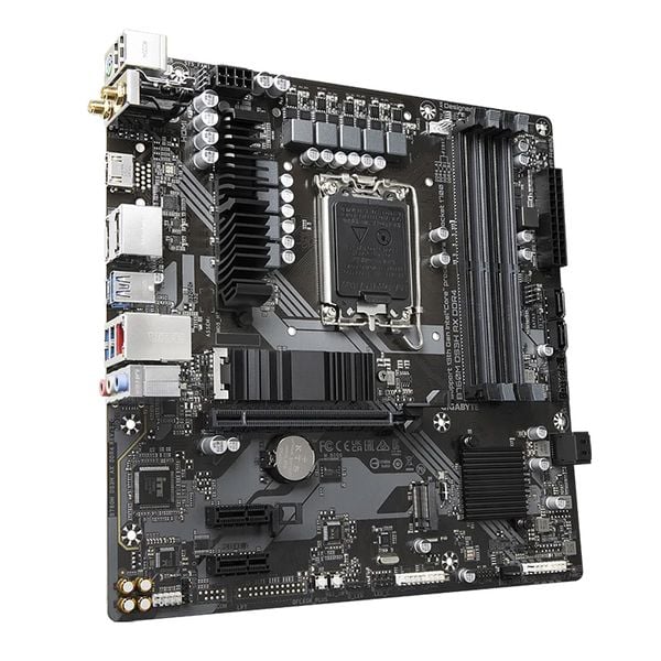  Mainboard Gigabyte B760M DS3H AX Wifi DDR4 | LGA 1700, mATX, 4 khe RAM 