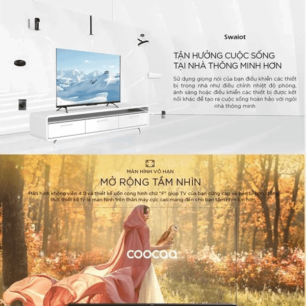  Google Tivi Coocaa 85 inch 4K 85Y73 