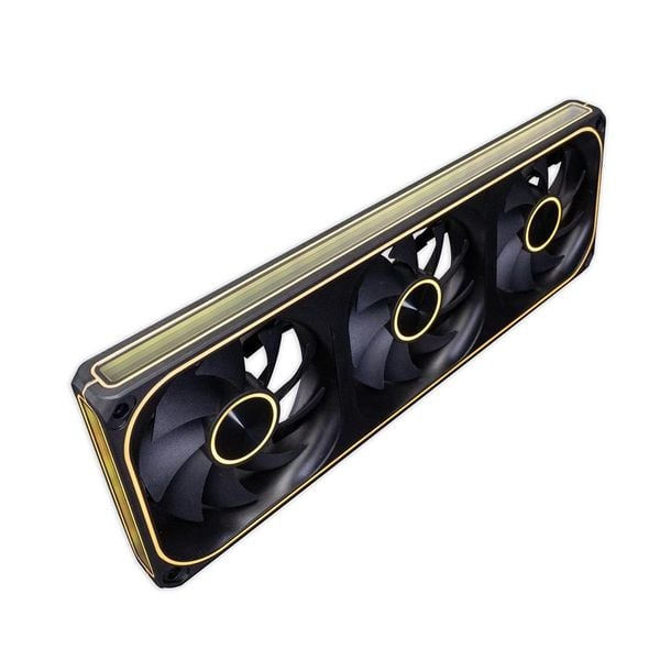  Quạt tản nhiệt PC Leopard TF360 ARGB | Kit 3 Fan 120mm, ARGB 5V 3-pin, Sync Main, Gió ngược, Đen 