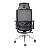  Ghế công thái học UPGEN Lumix 2025 | Đen, 120kg, Chân xoay, Lưng lưới 