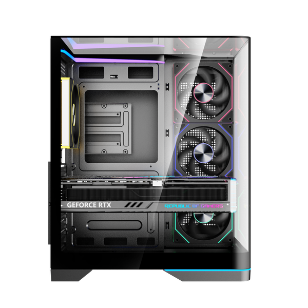  Thùng máy MIK G8 Nova X (F-ATX) Trần Kính (Không kèm Fan) 