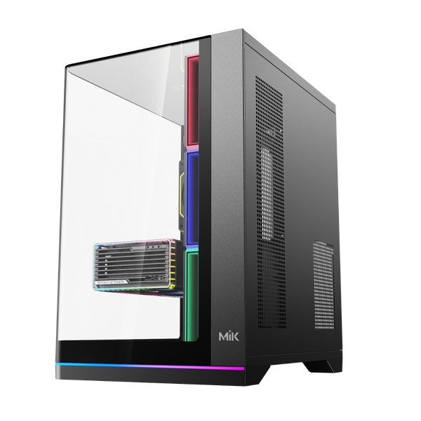  Thùng máy MIK G8 Nova X (F-ATX) Trần Kính (Không kèm Fan) 