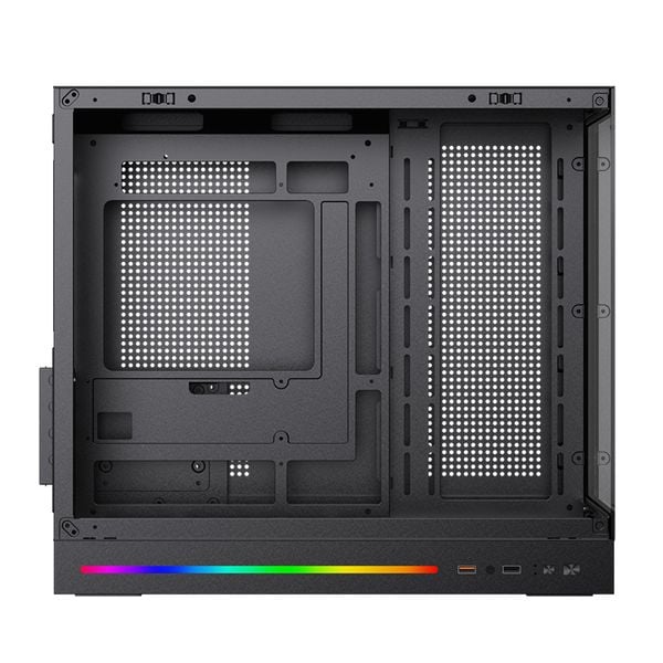  Thùng máy Xigmatek Cloud M DGT (EN 49859) | M-ATX/Mini ITX, Không kèm fan, Đen 