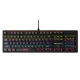  Bàn Phím Gaming Có Dây Darkflash DK100, Black, Led Rainbow, Blue Switch 