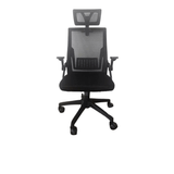  Ghế công thái học OEM 588 | Đen, 120kg, Chân xoay, Lưng lưới 