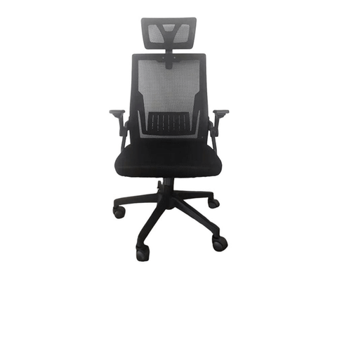 Ghế văn phòng chân xoay 588 | Công thái học, màu đen