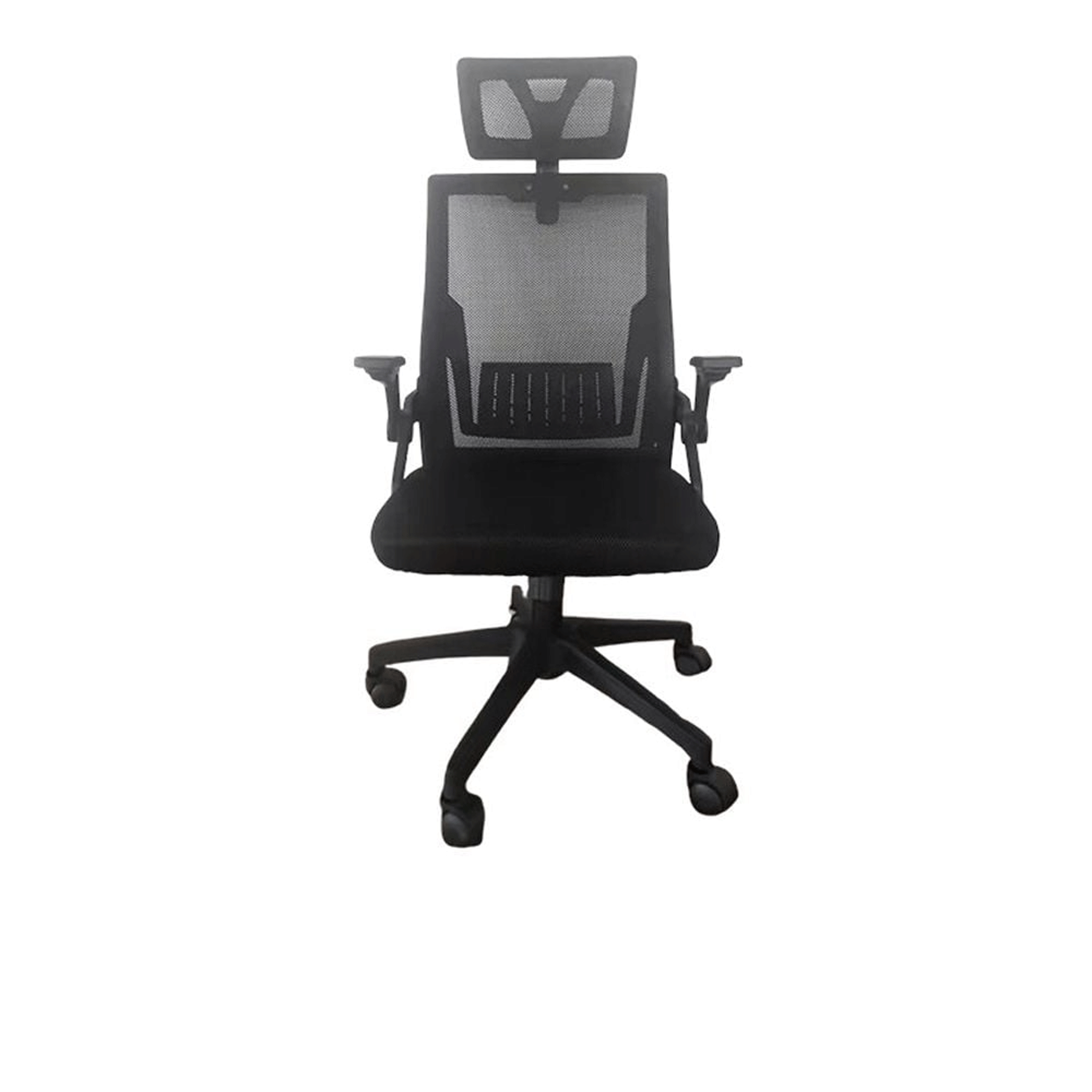 Ghế văn phòng chân xoay 588 | Công thái học, màu đen