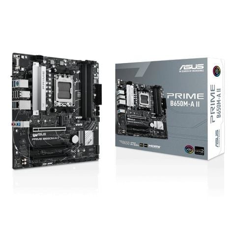  Mainboard ASUS Prime B650M-A II DDR5 | AM5, mATX, 4 khe RAM 