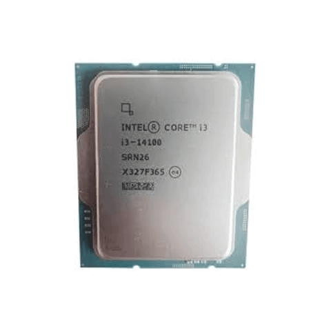 CPU Intel Core i3 14100 Tray VAT | LGA 1700, 4 nhân/8 luồng, Max 4.7 GHz