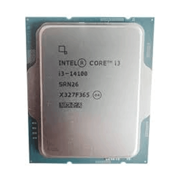 CPU Intel Core i3 14100 Tray VAT | LGA 1700, 4 nhân/8 luồng, Max 4.7 GHz