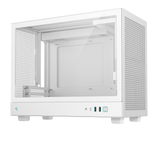  Case Deepcool CH160 Plus Micro ATX | không kèm Fan, Trắng 