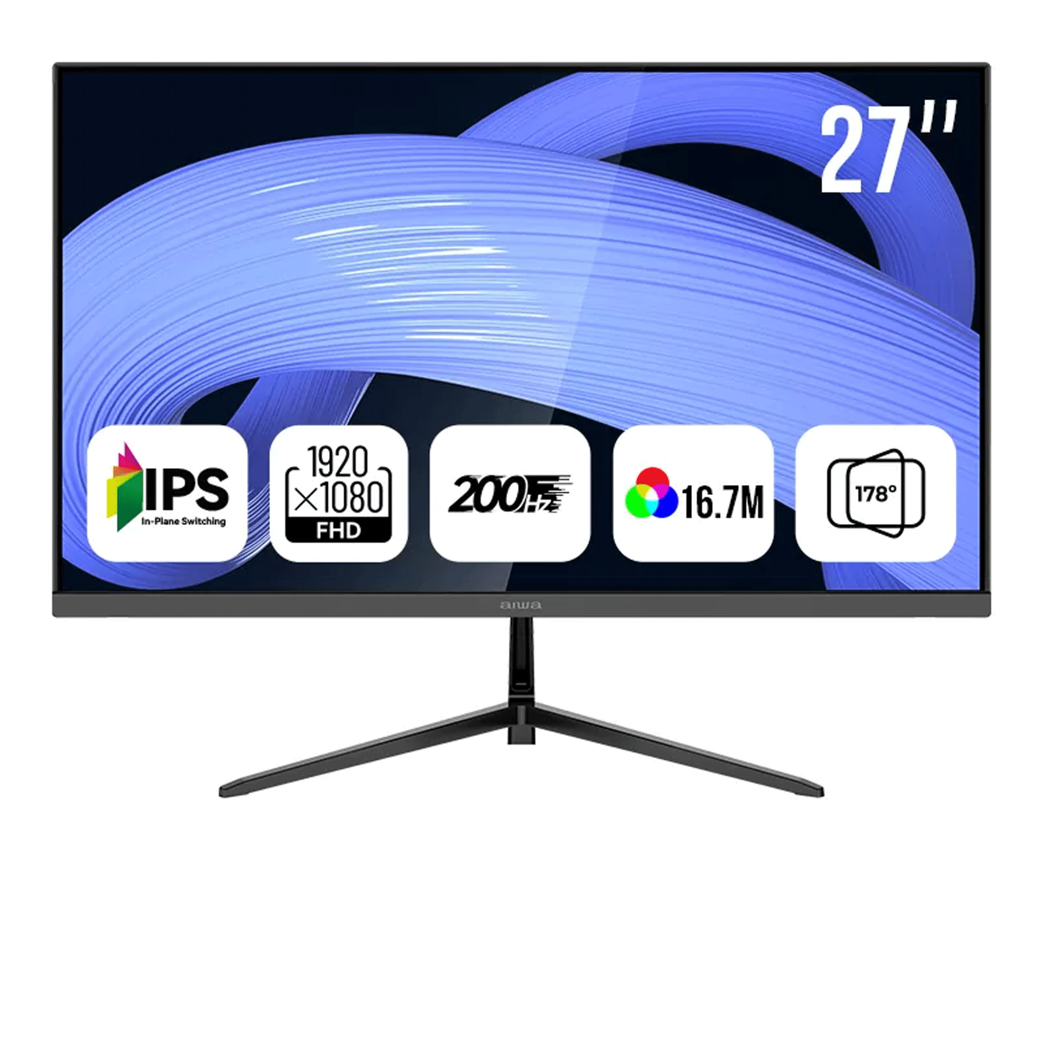 Màn hình gaming Aiwa AW-MD2725-V | 27 inch, Full HD, IPS, 200Hz, 1ms