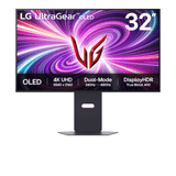  Màn hình Dual Mode LG UltraGear 32GS95UV-B | 32 inch, OLED, UHD 240Hz, Full HD 480Hz, 0.03ms, HDMI, DP, Chân CTH 