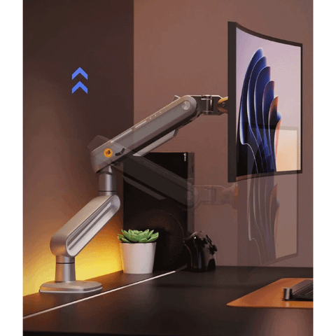 Giá treo màn hình North Bayou A6 Gaming - Đen xám | 27 - 50 inch