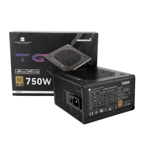 Nguồn máy tính THERMALRIGHT TG-750S Gold 750W 80 Plus Gold | Non Modular, ATX