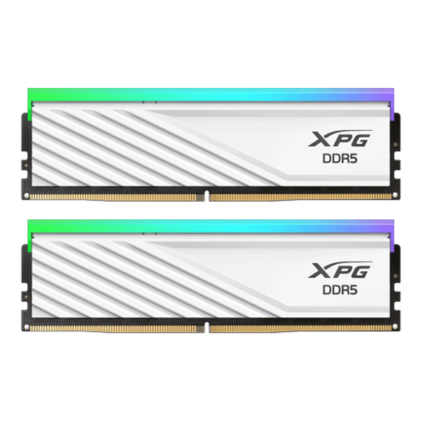  RAM PC XPG Lancer Blade LC36 32GB RGB DDR5 White | (2x16GB), 6000MHz, Intel/AMD 