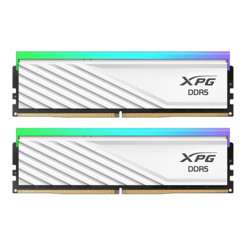 Ram Adata XPG Lancer Blade RGB White 32 GB | 16GB x 2, DDR5, 6000 MHz