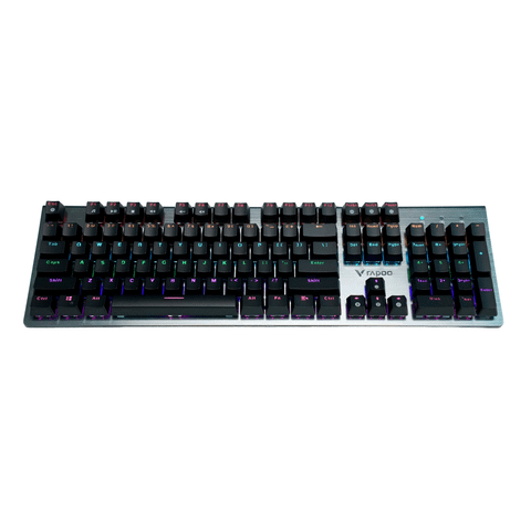 Bàn phím cơ quang Gaming Rapoo V530 V2 Black | Sliver Switch (Blue Switch)