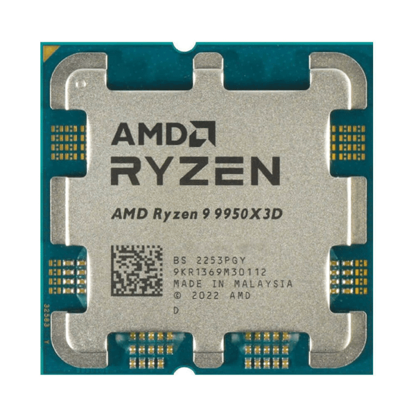  CPU AMD Ryzen 9 9950X3D Tray - Nobox | AM5, 16 nhân/32 luồng, Max 5.7 GHz 