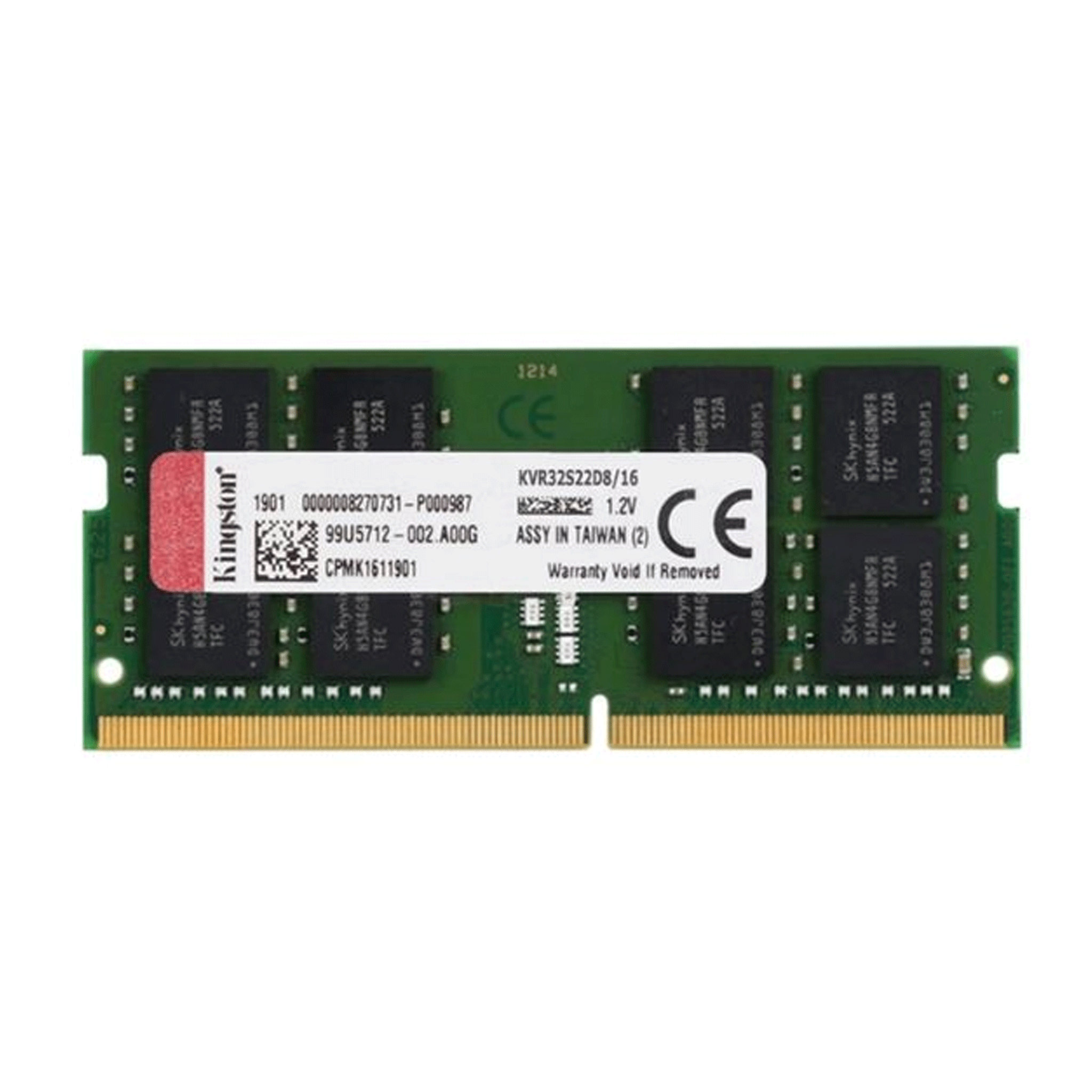 Ram DDR4 Laptop Kingston 16GB Bus 3200 | KVR32S22D8/16WP