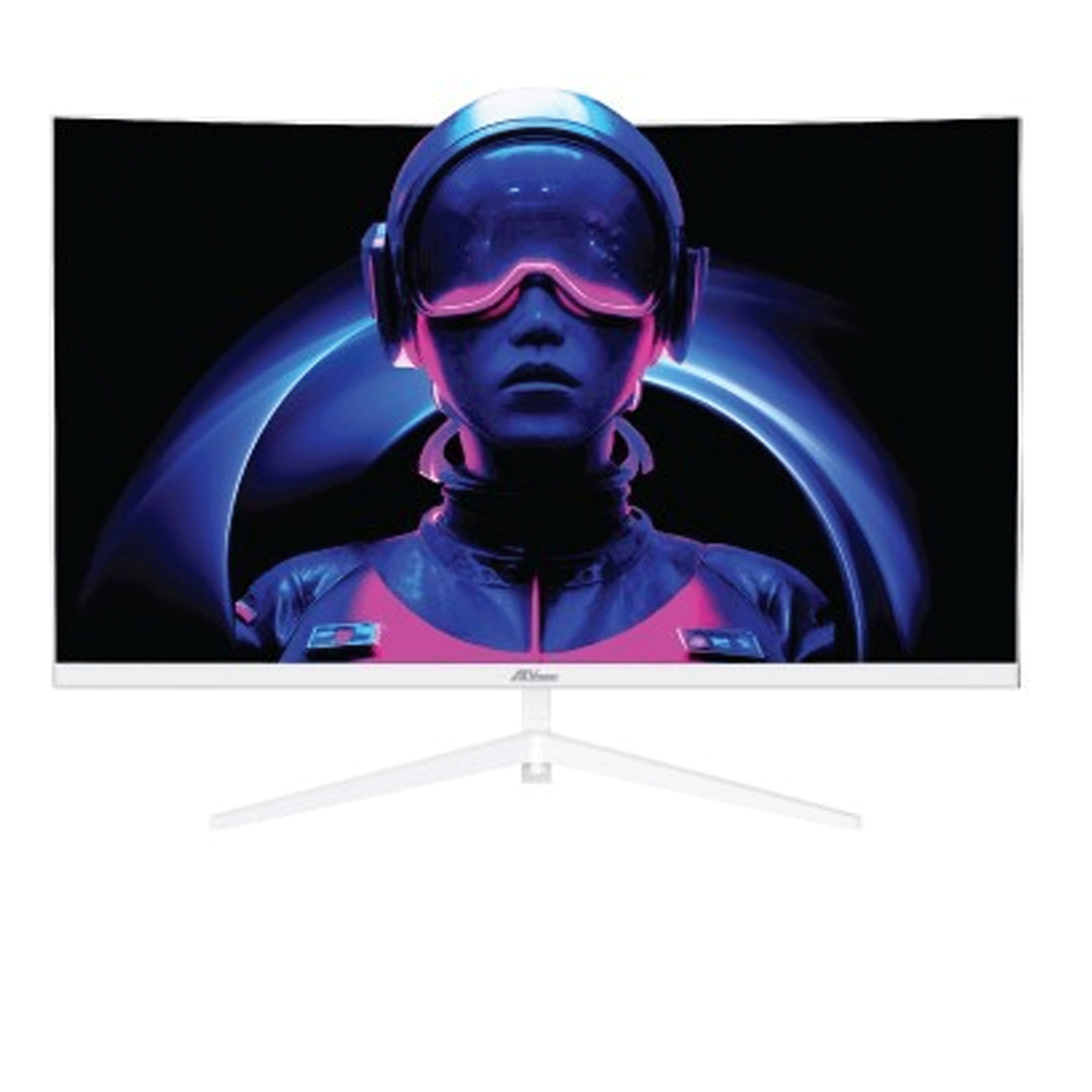 Màn hình Aivision A245FC trắng | 24 inch, Cong VA, 100Hz, VGA, HDMI, 5ms