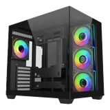  Case Cooler Master Elite 681 | Kèm sẵn 4 fan, Đen 