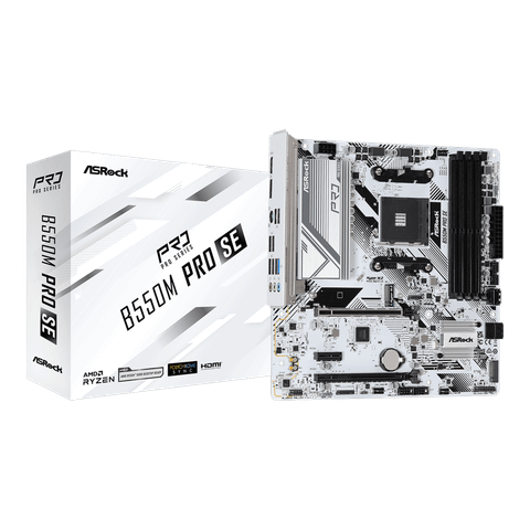 Mainboard ASRock B550M PRO SE DDR4 | AM4, mATX, 4 khe RAM